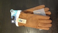 WOMEN'S SMART DRI  S/M  ISOTONER GLOVES LINED COGNAC COLOR