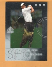 Tiger Woods 2001 SP Authentic Shotmakers #S1 8V