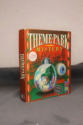 Theme Park Mystery für Amiga von Image-Works, Point and Click Adv., OVP, Selten
