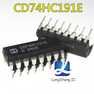 2PCS  CD74HC191E  IC BCD UP/DWN COUNTR PREST 16DIP