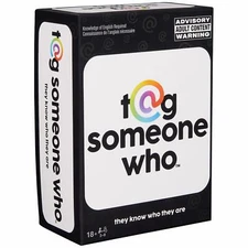 Spin Master Games Tag Someone Who Viral Hit Adult Party  Bachelorett DAMAGED BOX