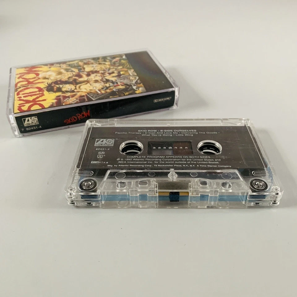 Skid Row - B-Side Ourselves (1992) Cassette Tape EX - Image 3 of 4
