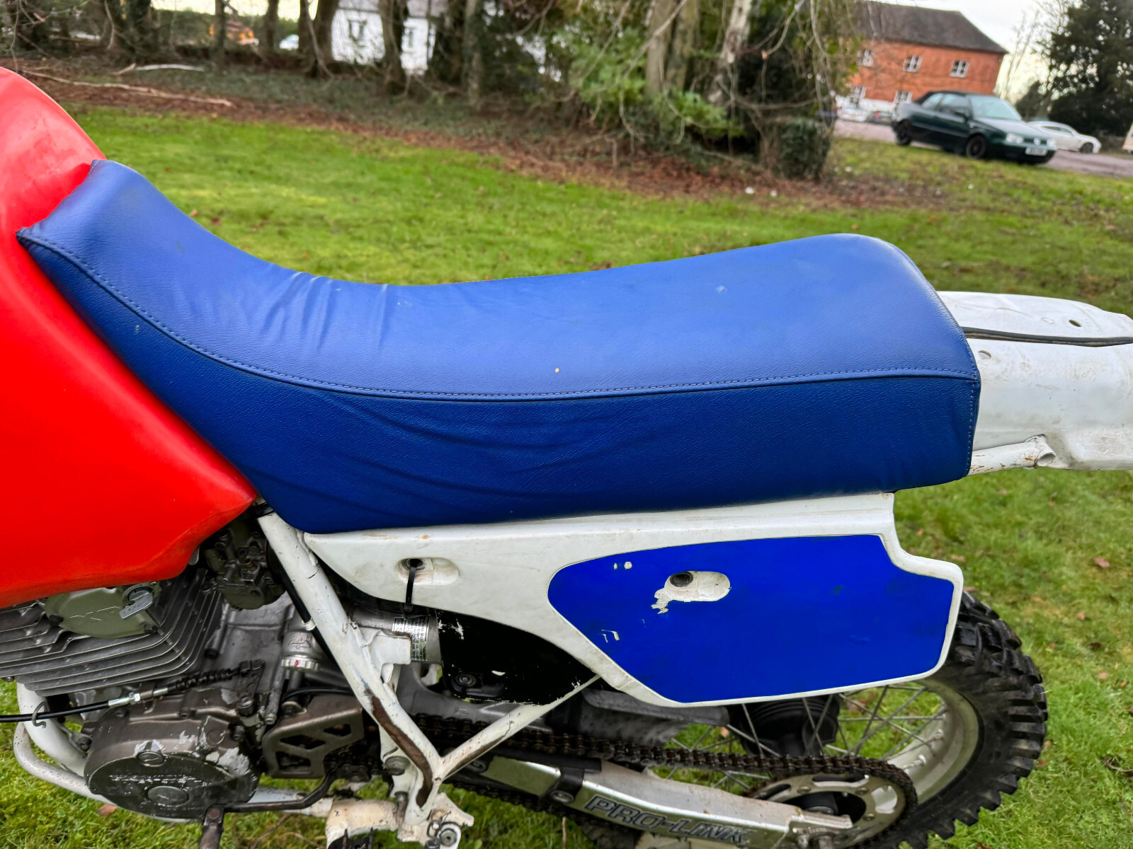 1987 HONDA XR600R XR 600 RUNNING RIDE OF RESTORE XL 500 ENDURO GREEN