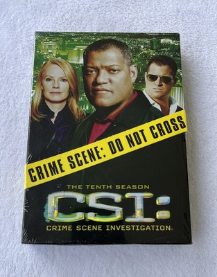 CSI: Crime Scene Investigation The Complete Tenth Season 2009- 7 Disc Set!!! New