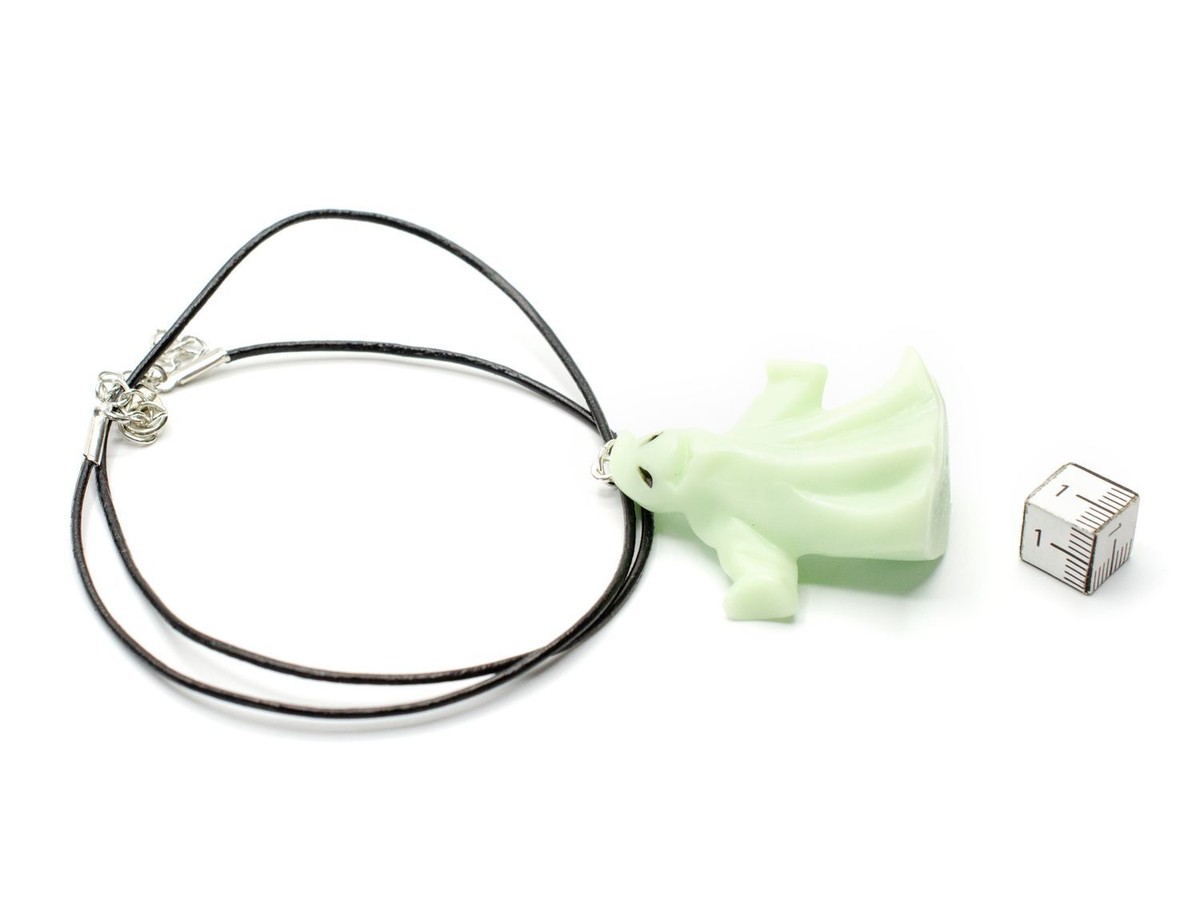 Miniblings Geist Ohrringe - Leuchtet Im Dunkeln Halloween Schmuck Versilbert