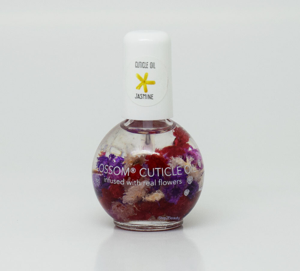 Blossom Cuticle Oil  infused with real flowers 0.5 oz *Pick Your Scents*-image