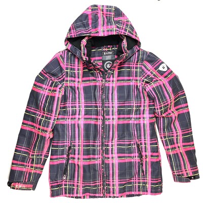 Killtec Level 3 Winter Jacket Coat Windproof Waterproof Girl S Sz 16 Pink Black Ebay