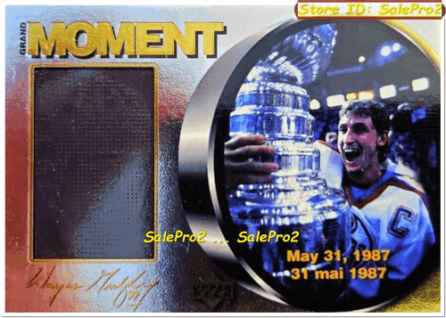 100++ WAYNE GRETZKY SINGLES AUTO GAME JERSEY PROMO LIMITED LOT .. YOU PICK LIST - Picture 120 of 181