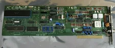 3Com 3C500B IE Controller Ethernet Transceiver Board IBM PC/AT/XT AUI BNC Green