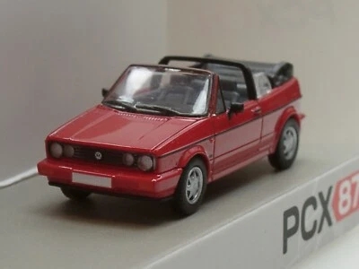 PREMIUM CLASSIXXS Premium VW Golf I Cabriolet, 1991, rot - PCX 870309 - 1:87