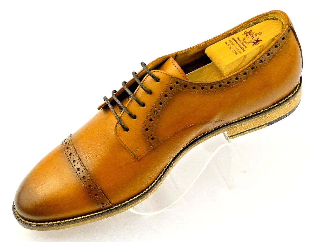 SAOLA Alan Payne Cambridge vitello British Tan