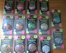 Provo Craft 1/8" Medium Round EYELETZ / Eyelets 40 Pcs Use With Silent Setter 