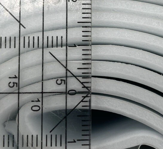 Neopren - Rolle - Streifen - Stoff - Selbstklebend - L (3m) x B (30cm) x H (3mm) - Bild 3 von 3