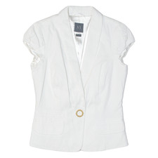 Armani Exchange Womens Blazer Jacket White S