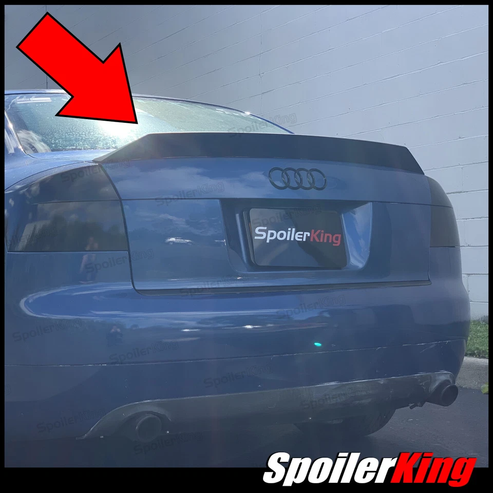 SpoilerKing (380P) Fits: Audi A4 /S4 B6 2002-2005 Rear Euro trunk spoiler wing — 第 2/4 张图片