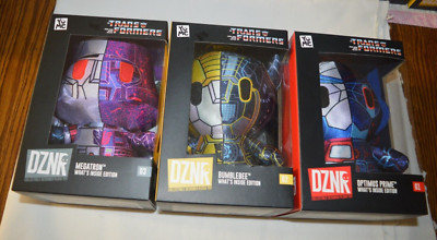 YUME - MEGATRON , BUMBLEBEE & OPTIMUS PRIME DZNR COLLECTIBLE DESIGNER PLUSH TOY