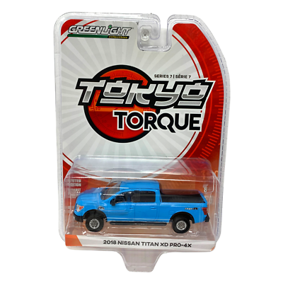 Greenlight Tokyo Torque Series 7 2018 Nissan Titan XD Pro-4X 1:64