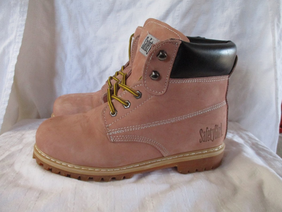 Safety Girl Steel Toe Work Boots Size 10