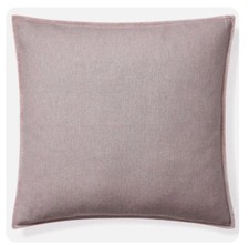 LAUREN Ralph Lauren CLAUDIA VELVET TRIM EURO SHAM Slate NWT