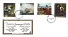 1971 Jersey Artists (1st series) Paintings First Day Cover (Mercury Cover)