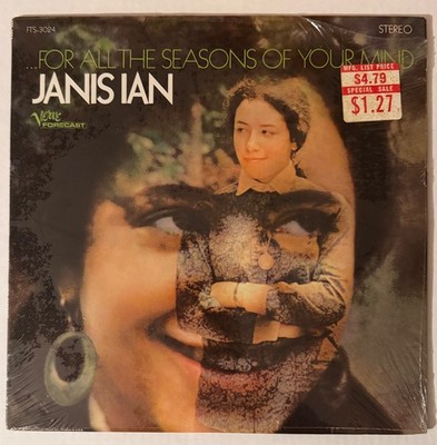 JANIS IAN - FOR ALL THE SEASONS OF YOUR MIND LP SEALED 1967 FTS-3024