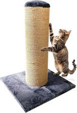 CA&T Ultimate Fat Boy Cat Scratching Mega Post Tower Grey Large