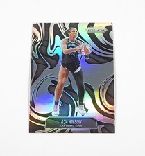 2025 Panini Prizm WNBA Abstract Silver Prizm A'ja Wilson SSP #2 Case Hit