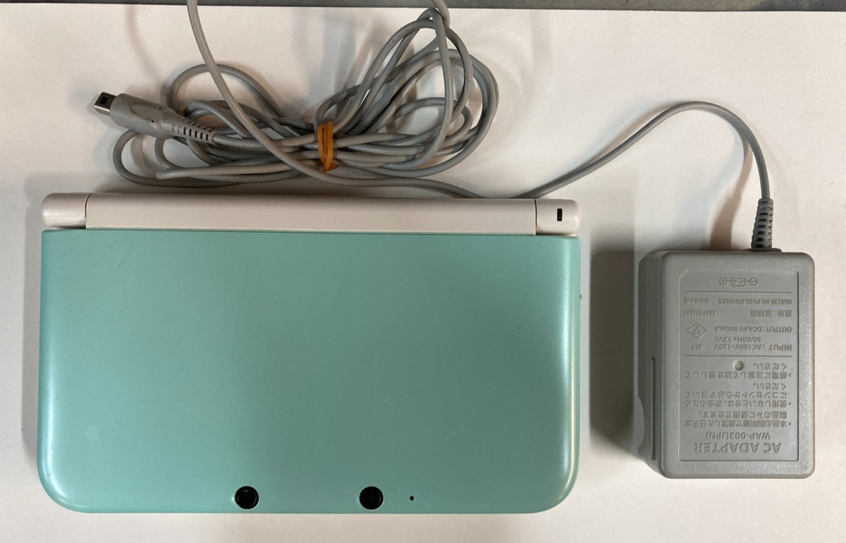 任天堂 - NINTENDO 3DS LL ACアダプター付き　ミントグリーン　USED Nintendo 3DS XL LL Mint Console w/ Charger - USA Seller | eBay