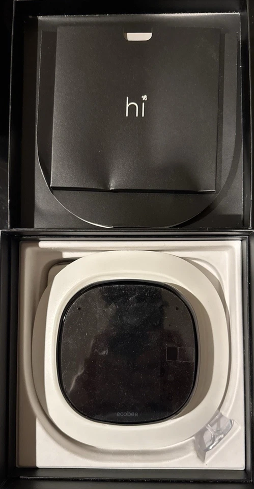 Ecobee 4 Smart Programmable Thermostat - Alexa/HomeKit/SmartThings EB-STATE4-01 - Image 4 of 4