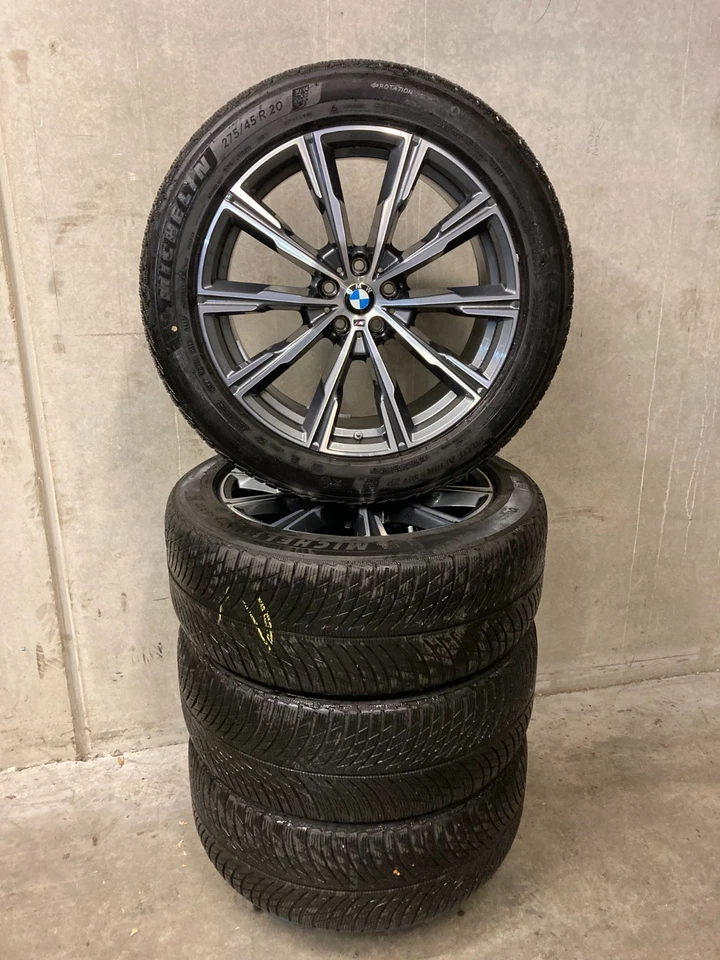Original BMW X5 X6 Winterräder Sternspeiche 740M 275 45 R20 110V UPE: 4.720€ - Bild 2 von 4