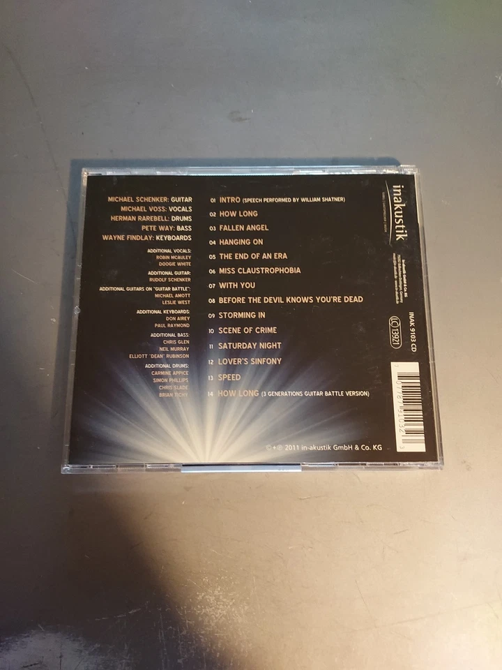 Michael Schenker Temple of Rock CD 2011 MINT Foto 2 de 4