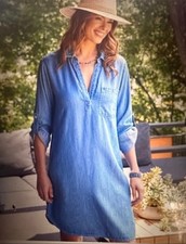 KAREN KANE BLUE DENIM DRESS SIZE XL $158