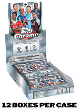Topps Chrome® UEFA Club Competitions 2025-26 - Hobby Box - 2x Sealed Case LOT