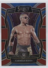 2024 Panini Select WWE Phenomenon Red Prizm 56/99 Carmelo Hayes #5 5y7