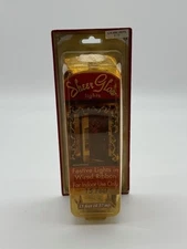 Sheer Glow Lights Festive Lights In Wired Ribbon 50 Lights 15 Ft For Mantel Gold