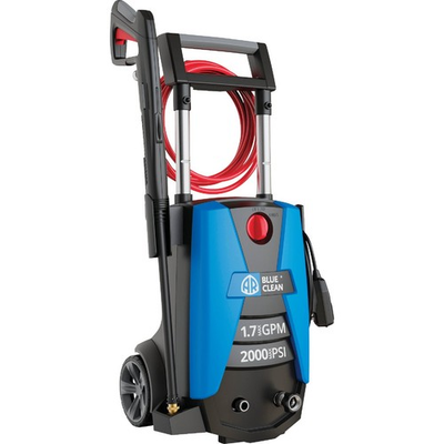 #ad #ad AR Blue Clean 2100 psi 1.7 GPM Cold Water Electric Pressure Washer BC383HSB AR $287.02
