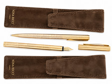 Nina Ricci Paris Schreibset F&uuml;ller 750 Goldfeder + Druckbleistift