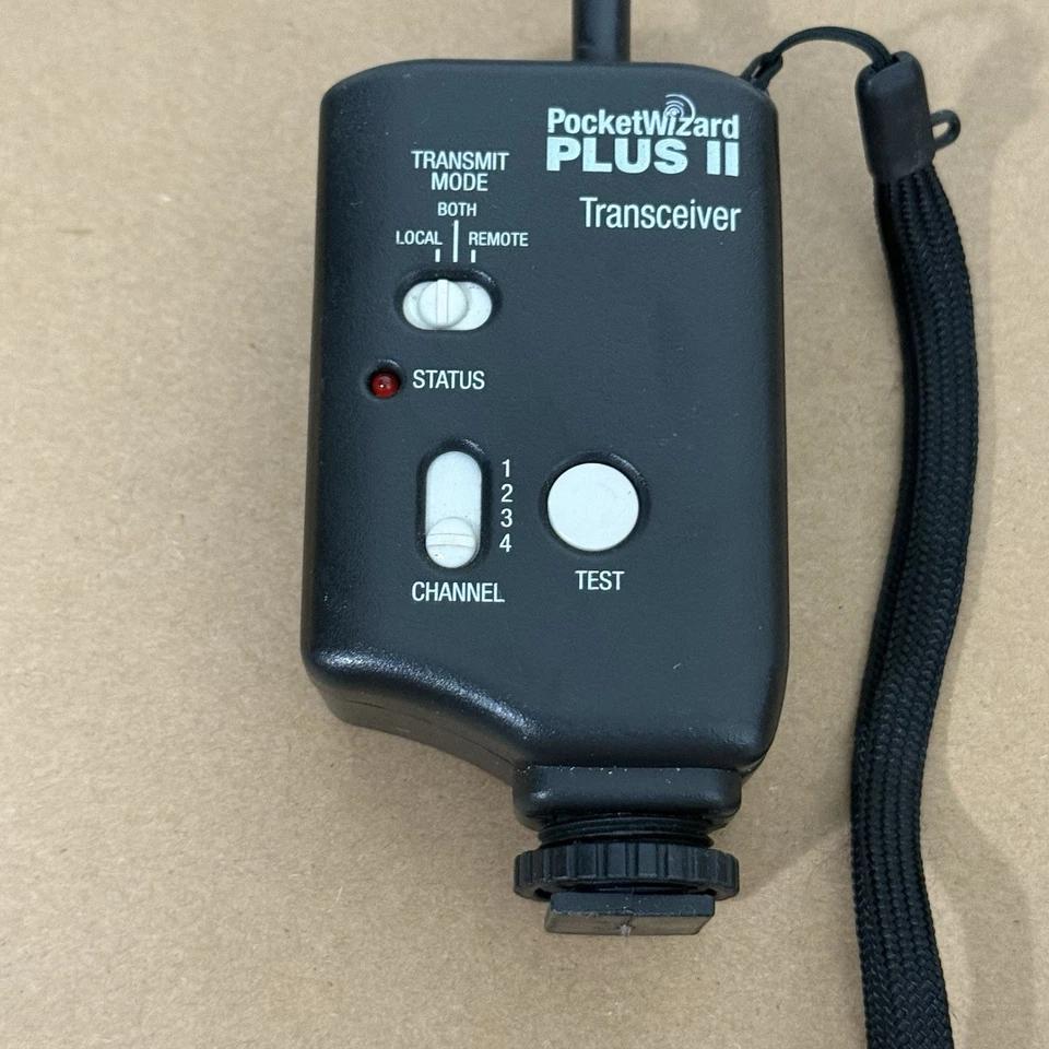 PocketWizard Plus II Transceiver Pocket Wizard - Works Great - Image 2 of 3