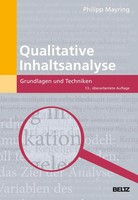 Qualitative Inhaltsanalyse | Grundlagen Und Techniken | Philipp Mayring | Buch