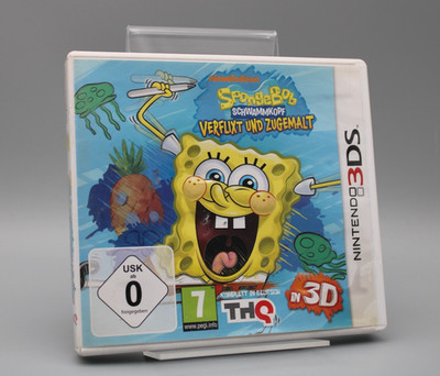 Spongebob Schwammkopf: Verflixt und Zugemalt (Nintendo 3DS) | OVP