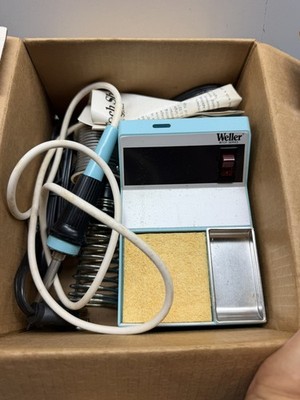 Vintage Weller WTCP TC202 Soldering Station TC201 Iron Box Tested Works NICE