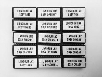 Custom Simmons SDSV Eprom Drumkit Set For The Linndrum Lm2.