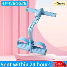 Multifunction Tension Rope for Exercise with Handles Foot Pedal Resistance Band