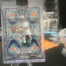 2025 Wild Card 5 Card Draw Dan Marino #08 Poker Themed Football Trading Card 1/1