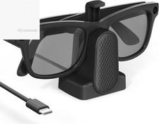 Charging Dock for Ray-Ban Meta Smart Glasses Wayfarer Skyler Headliner USB-C
