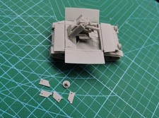 3D Printed 1/72 D-series Tank IV chassis "Furniture vehicle" Tank Unpainted