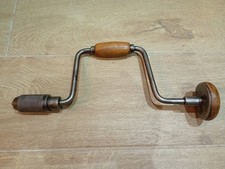 CARPENTERS/JOINERS VINTAGE 10" SWEEP BIT BRACE DRILL