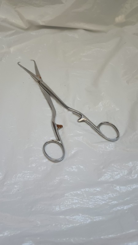 Antique Medical Surgical Instrument  With Ratchet Handle