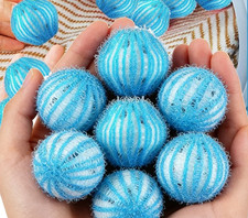 6pcs Laundry Pet Hair Remover Balls Reusable Lint Catchers Lint Catcher - NEW