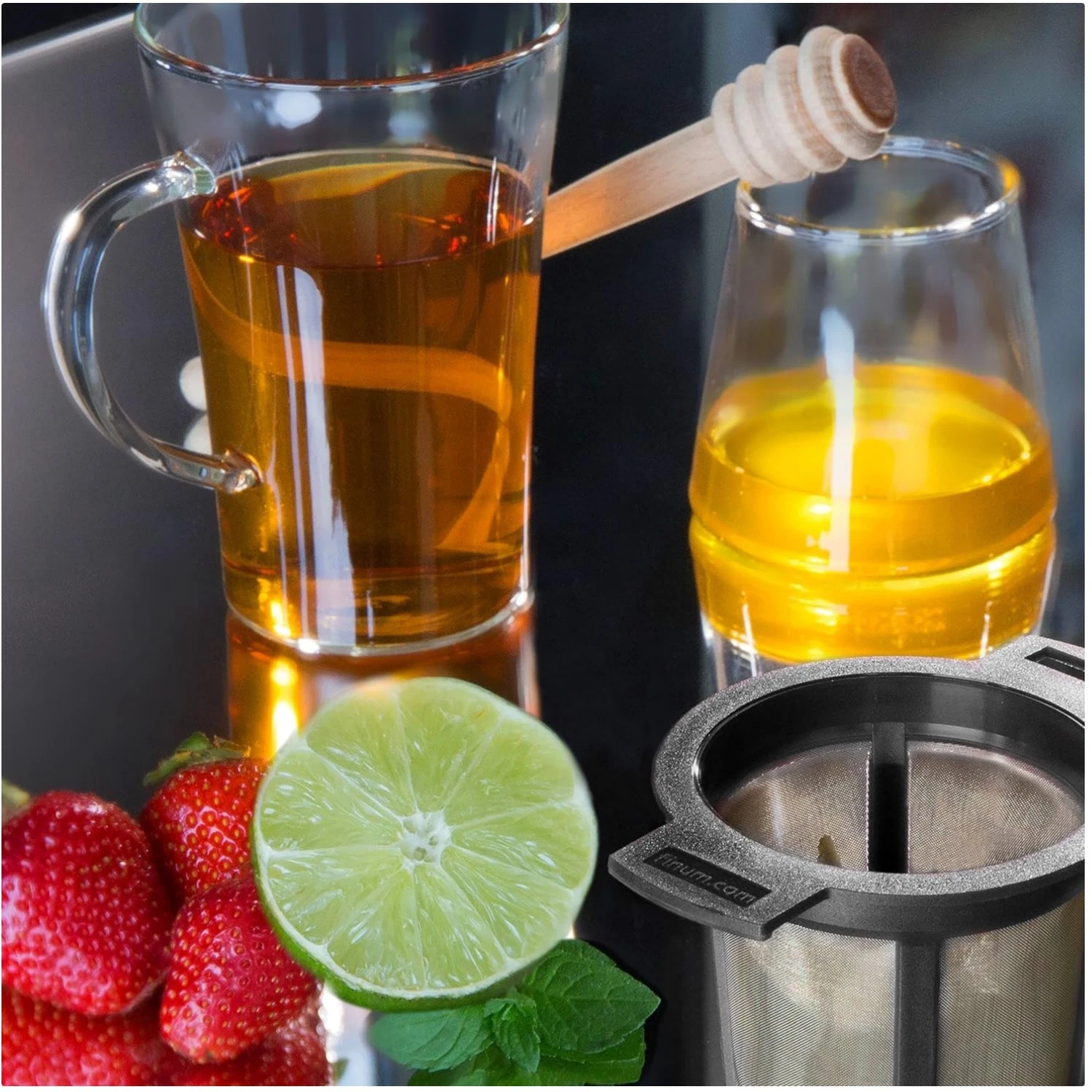 Reusable Brewing Basket for Tea & Coffee, Stainless Steel
